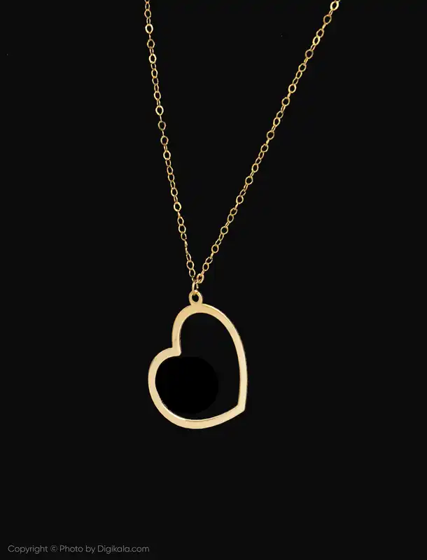 گردنبند طلا 18 عیار زنانه مایا ماهک مدل MM0941 طرح قلب