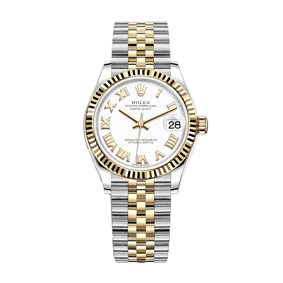 ساعت مچی عقربه ای زنانه مدل دیت جاست کد H2010