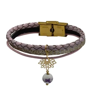 دستبند نقره زنانه کد 435s6