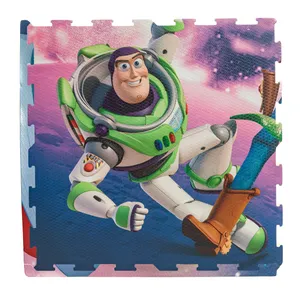 تشک بازی مدل تاتامی طرح toystory کد 025 سایز 103×103 سانتی متر