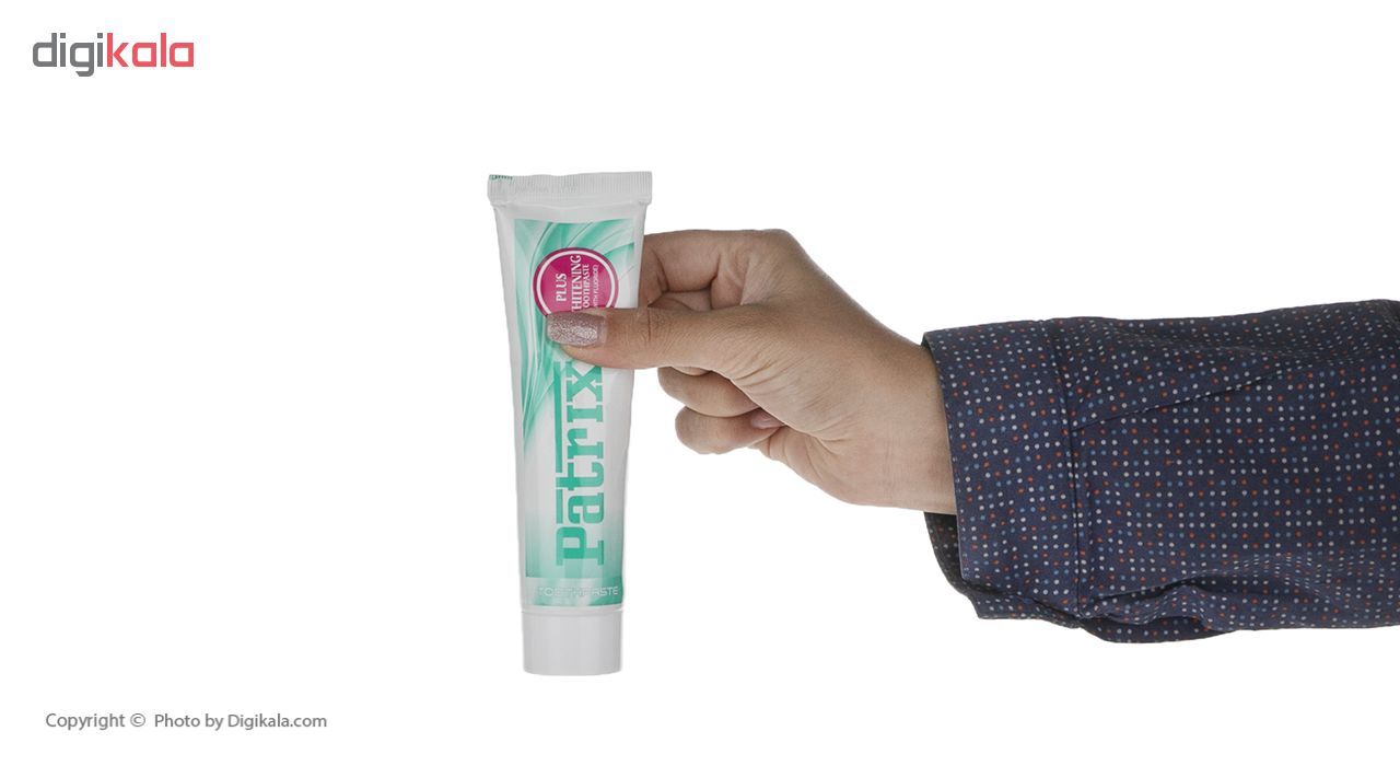 خمیر دندان پاتریکس مدل Plus Whitening حجم 120 گرم main 1 5