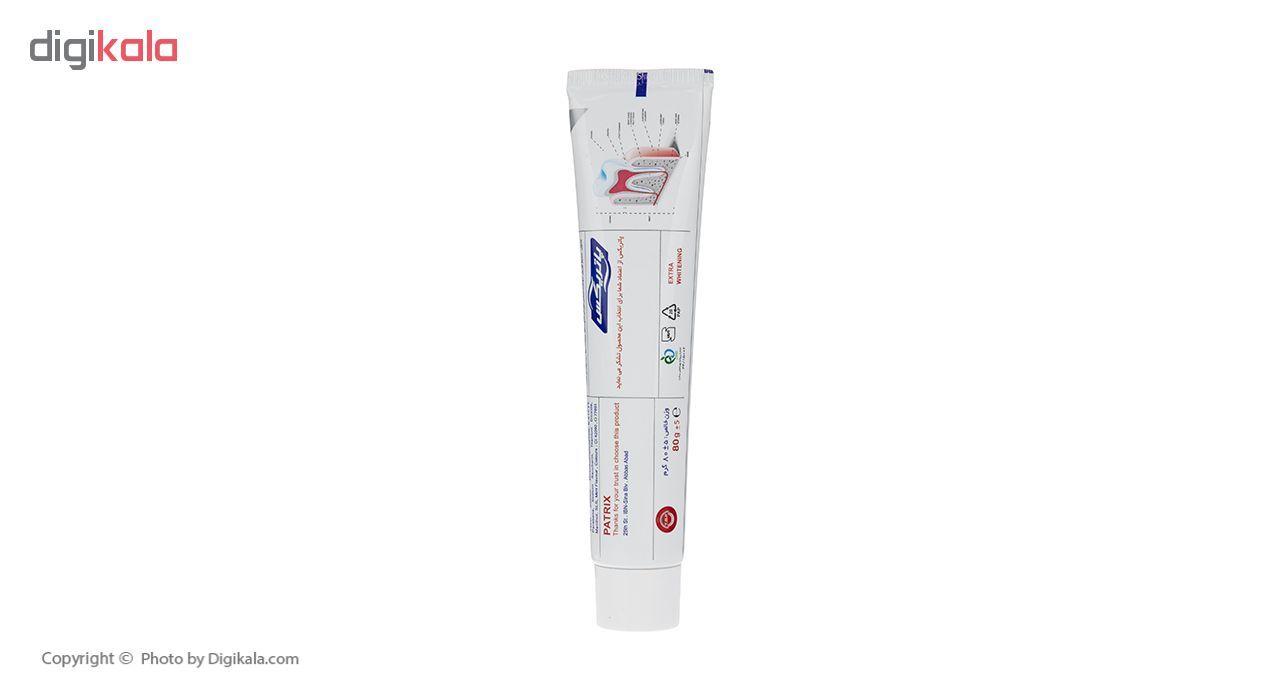 خمیر دندان پاتریکس مدل Whitening حجم 130 میلی لیتر main 1 2