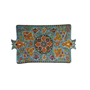 دیس میناکاری طرح انار کد B1