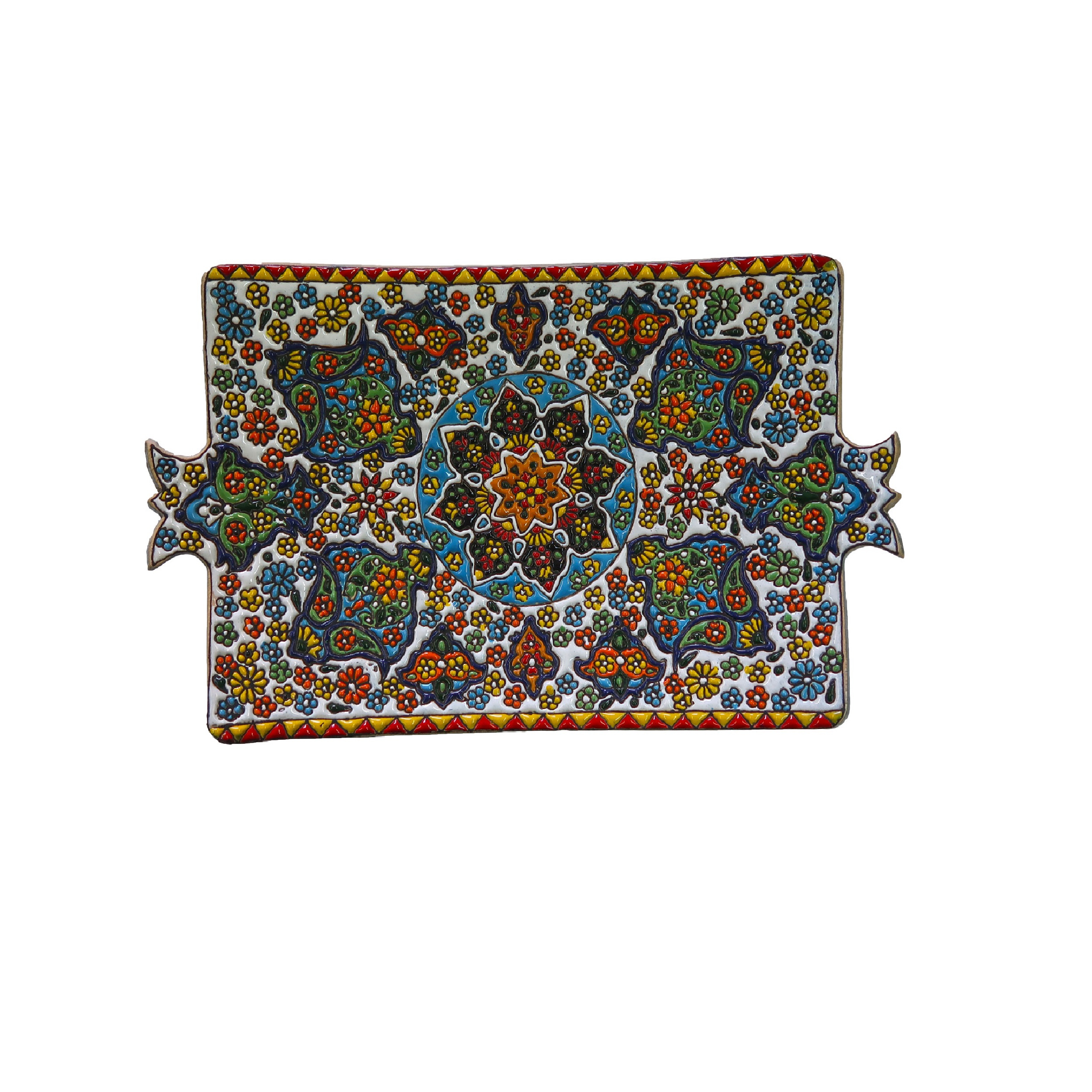 دیس میناکاری طرح انار کد W1