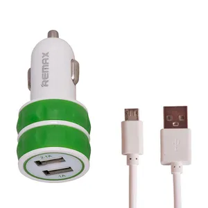 شارژر فندکی ریمکس مدل RX-D3 به همراه کابل تبدیل microUSB