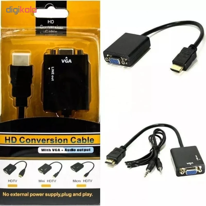 مبدل HDMI به VGA مدل MR020 عکس شماره 5