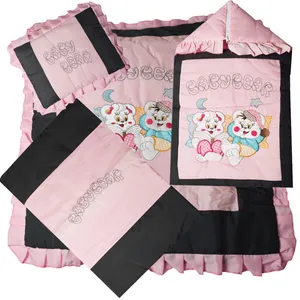 سرویس خواب 4 تکه کودک مدل baby bear کد 01