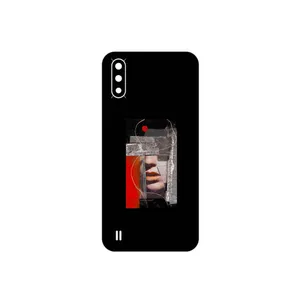 MAHOOT Collage of Mouth Cover Sticker for Samsung Galaxy A01