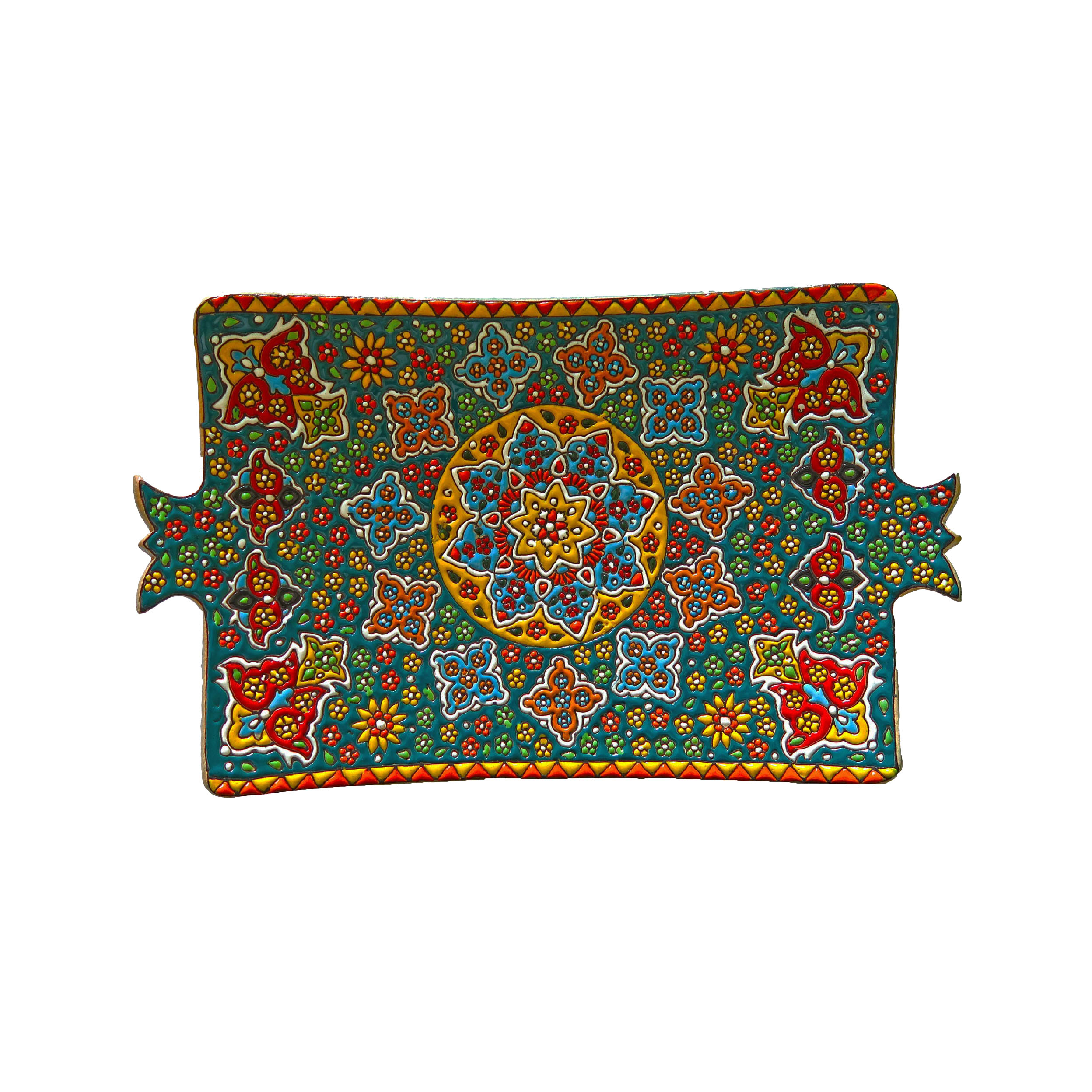 دیس میناکاری طرح انار کد DG1