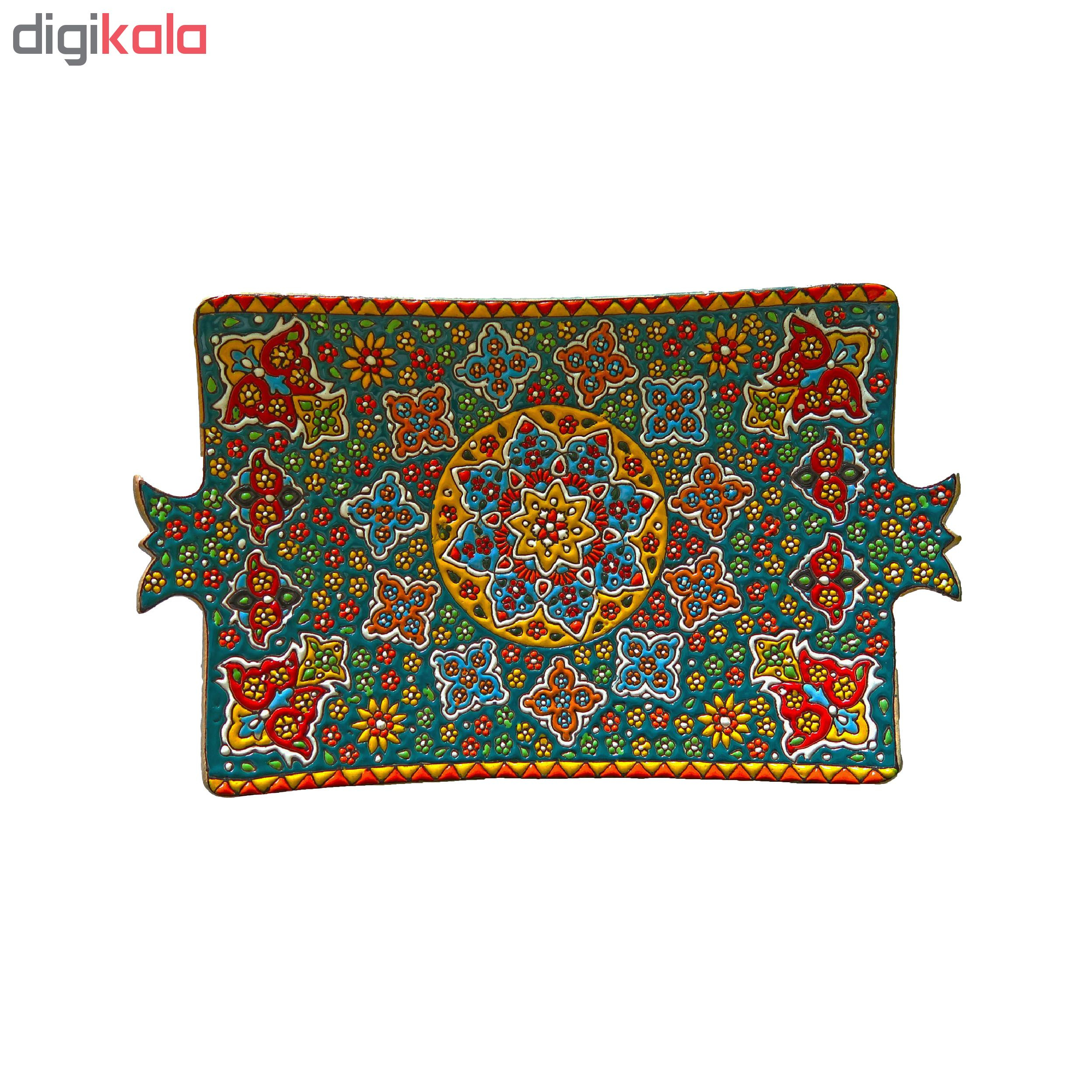 دیس میناکاری طرح انار کد DG1