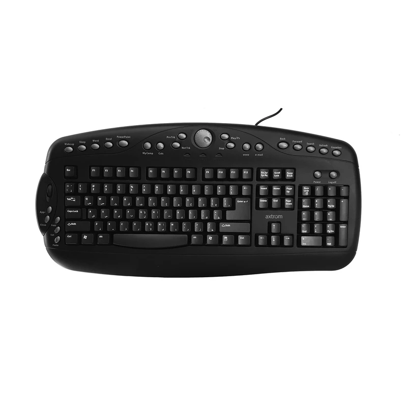 کیبورد با سیم اکستروم مدل XT-KB232KA