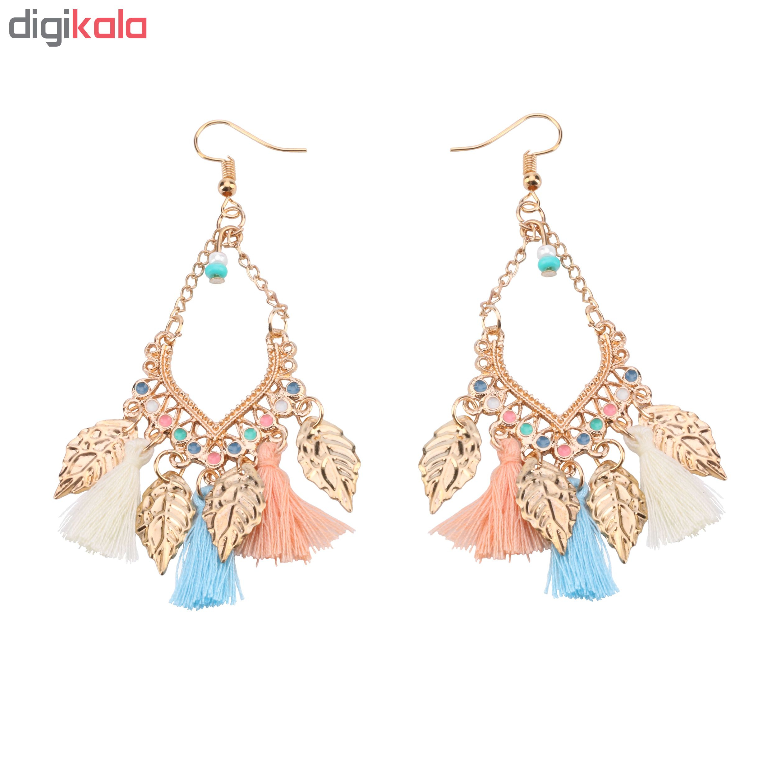 گوشواره زنانه گالری شمرون کد EAR207G0