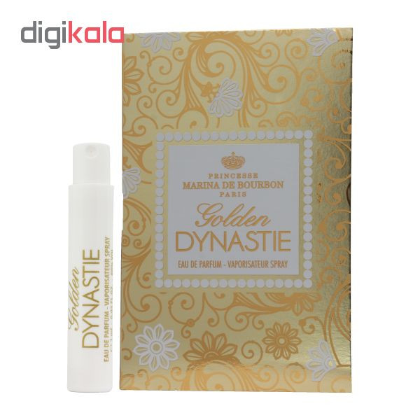 عطر جیبی زنانه پرنسس مارینا دو بوربون مدل Golden Dynastie حجم 1 میلی لیتر عطر جیبی زنانه پرنسس مارینا دو بوربون مدل Golden Dynastie حجم 1 میلی لیتر