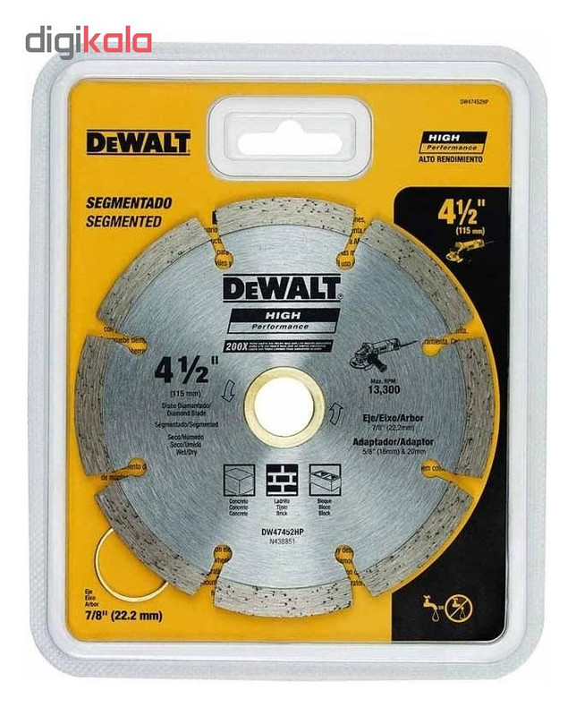 تیغ اره دیسکی دیوالت مدل DW47452HP