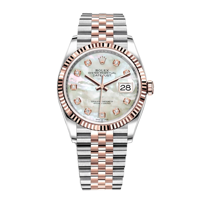 ساعت مچی عقربه ای مردانه مدل دیت جاست کد HC2062