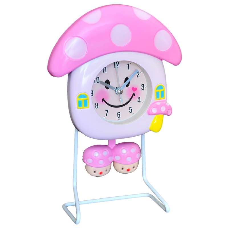 ساعت رومیزی کودک طرح قارچ کد p