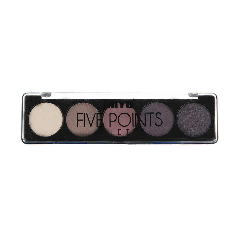 سایه چشم میو مدل Five Points پالت 5 عددی