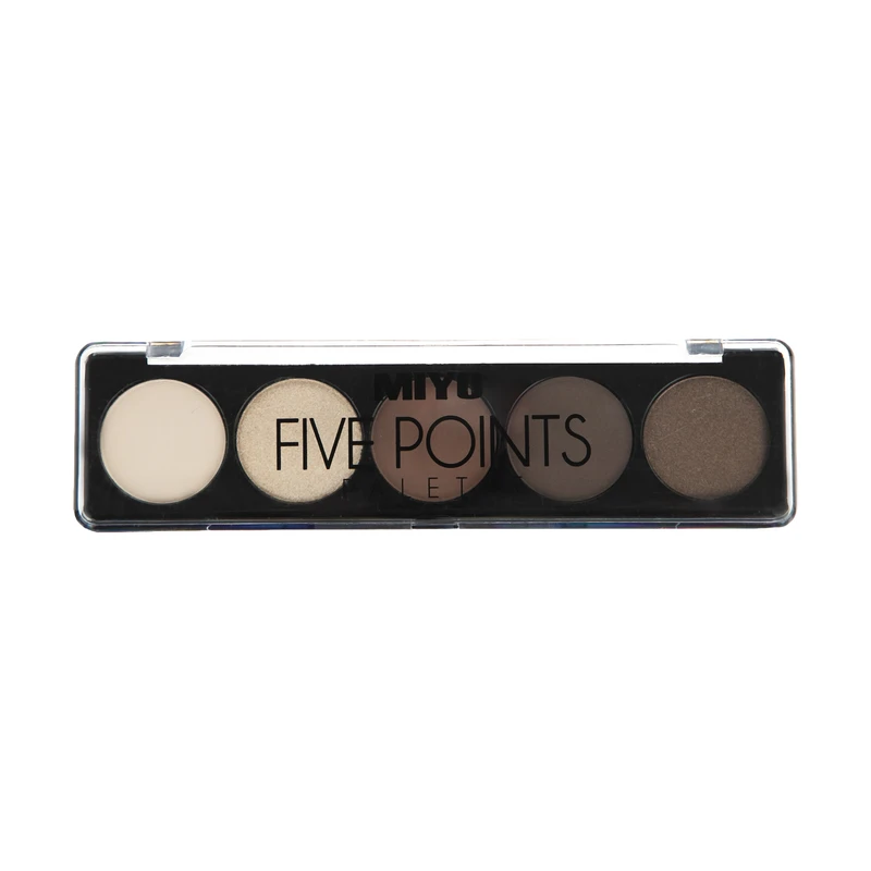 سایه چشم میو مدل Five Points پالت 5 عددی