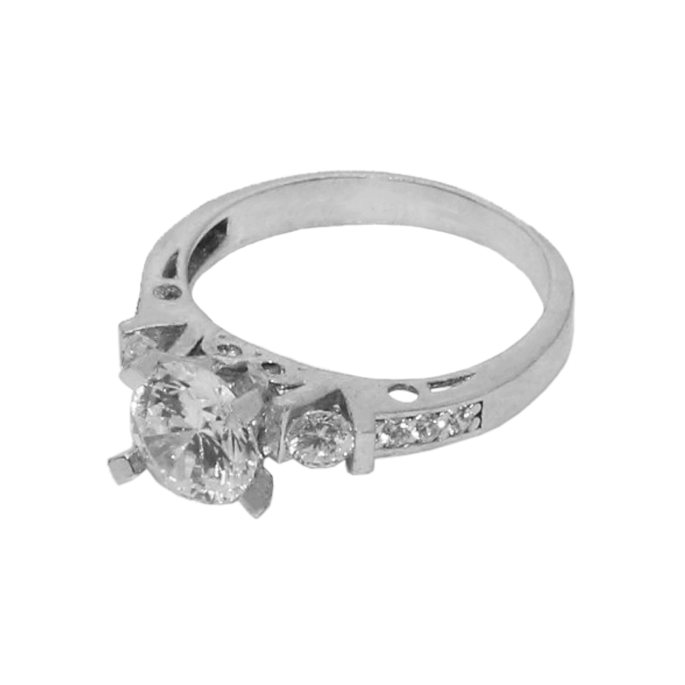 انگشتر نقره زنانه کد AD461