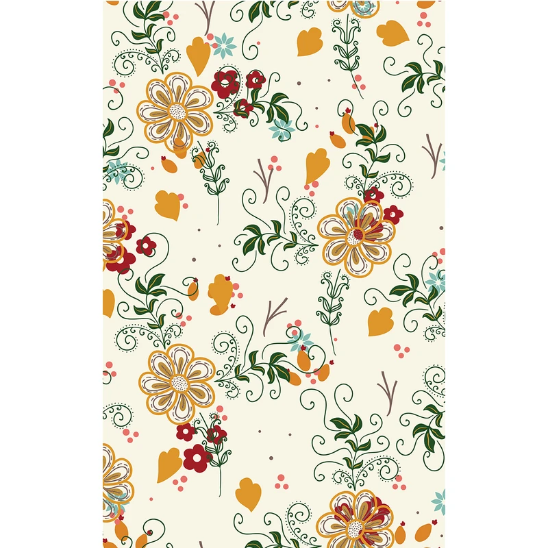 استیکر شیشه طرح گل کد 02