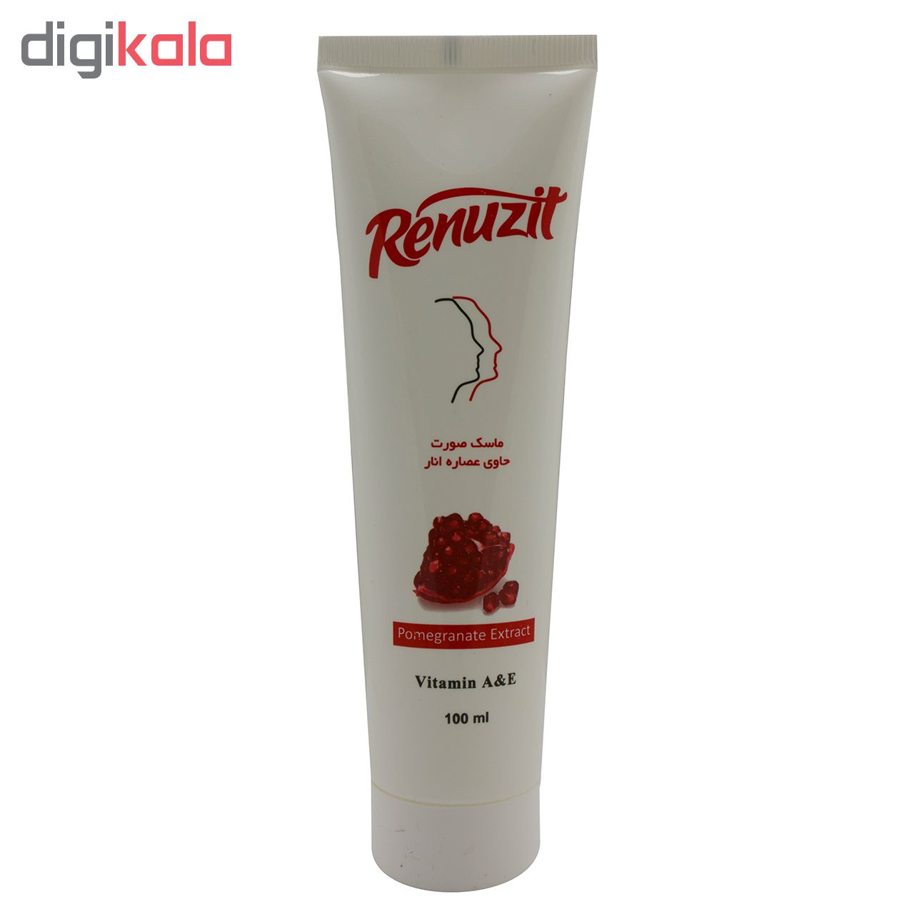 ماسک صورت رینو زیت کد R101 حجم 100 میلی لیتر مجموعه 4 عددی