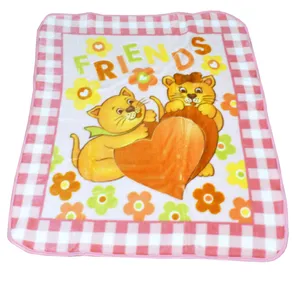پتو نوزادی پاندورا طرح all Friends  سایز 100×120 سانتی متر