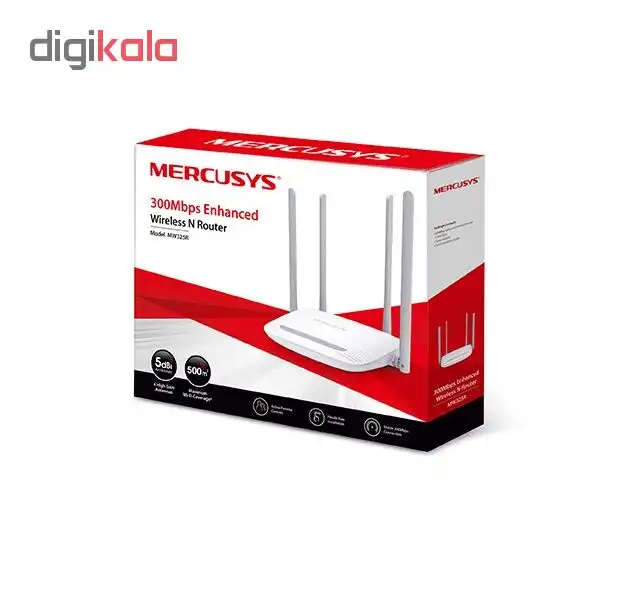 روتر بیسیم مرکوسیس مدل MW325R