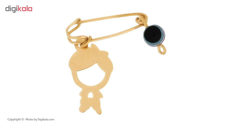 سنجاق سینه طلا 18 عیار دخترانه کانیار گالری کد SAN73