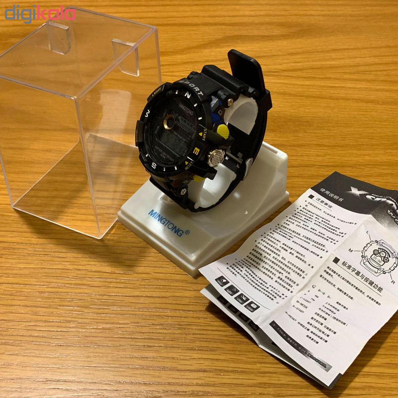 ساعت مچی دیجیتال مردانه مینگ تانگ کد B16 ساعت مچی دیجیتال مردانه مینگ تانگ کد B16