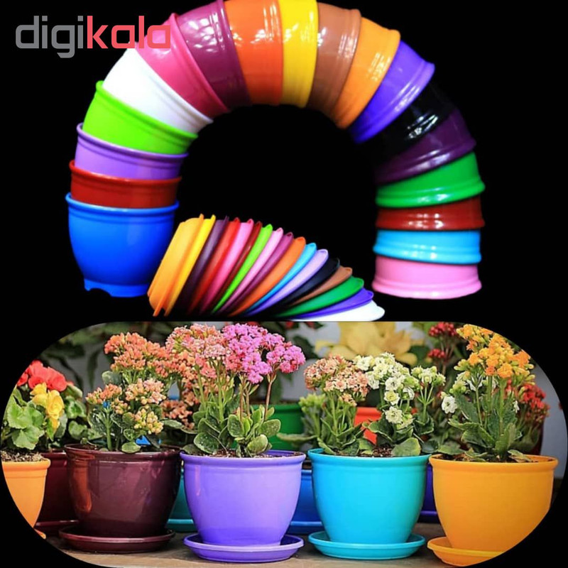 گلدان کلاسیک مدل G1015 مجموعه 16 عددی