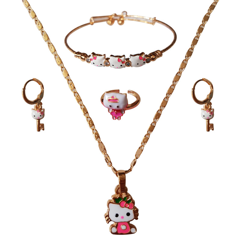 ست زیورآلات دخترانه کد A-2