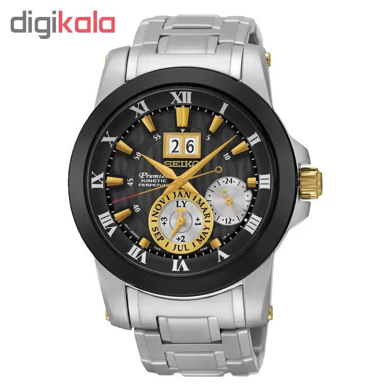 ساعت مچی عقربه ای مردانه سیکو کد SNP129P1