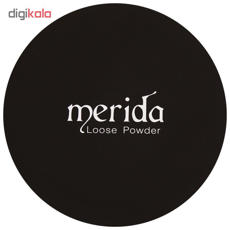 پودر تثبیت کننده آرایش مریدا مدل loose powdwr شماره 33