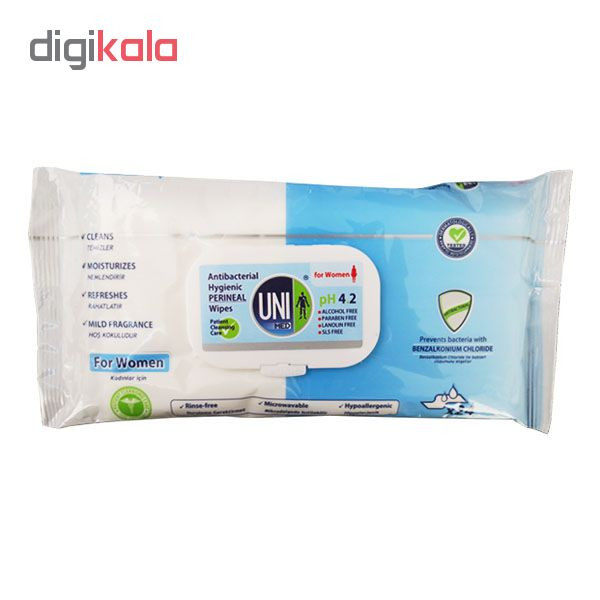 دستمال مرطوب یونی لد کد 441 بسته 24 عددی