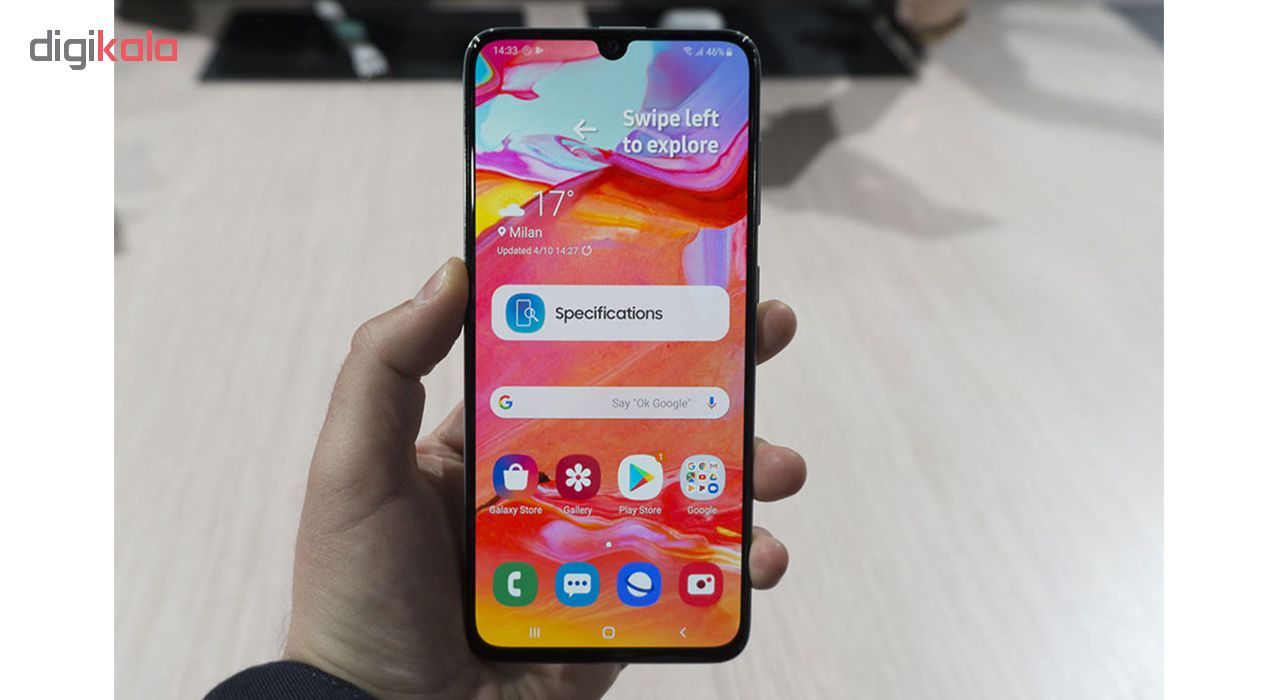 گوشی موبایل سامسونگ مدل Galaxy A70 SM-A705FN/DS دو سیمکارت ظرفیت 128 گیگابایت main 1 9