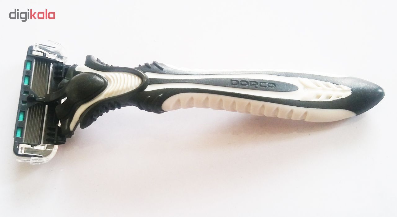 خود تراش دورکو مدل 6blade تحت لیسانس بسته 10 عددی -  - 3