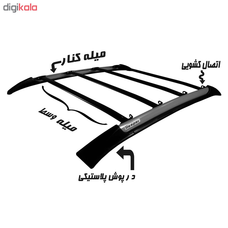 باربند خودرو اسلیپر مدل AL _ NM مناسب برای تیبا