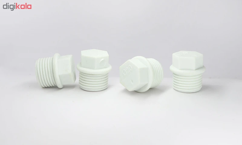 عکس شماره 2 : درپوش اتصال مدل d20 بسته 4 عددی