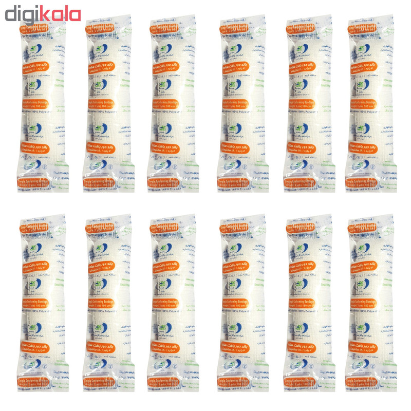 باند پانسمان سبز شمال مدل CM180 مجموعه 12 عددی