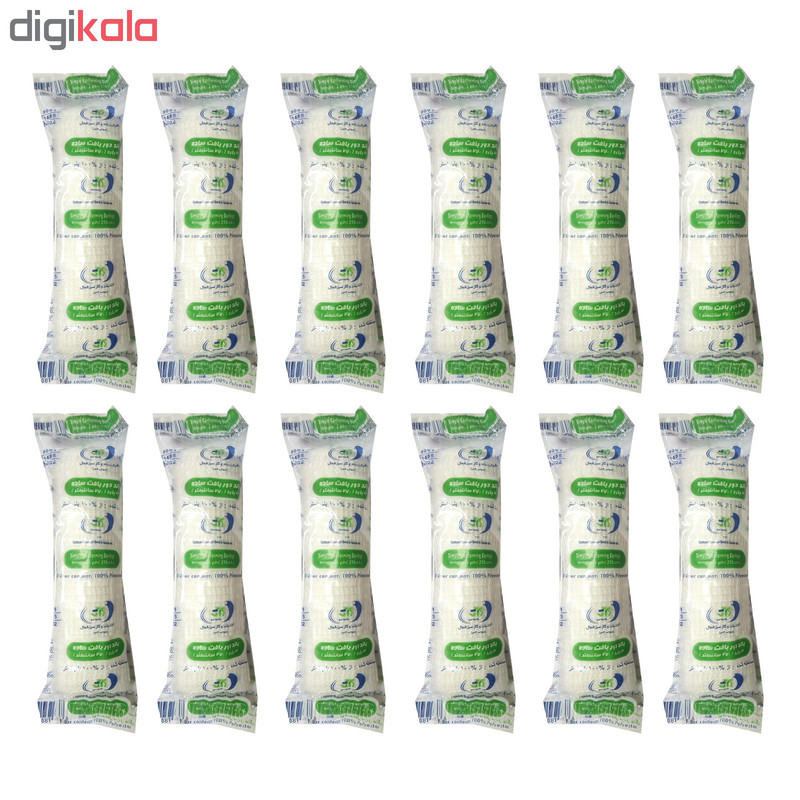 باند پانسمان سبز شمال مدل CM270 مجموعه 12 عددی