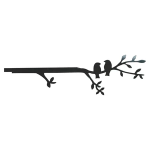 طبقه دیواری طرح پرنده کد B30