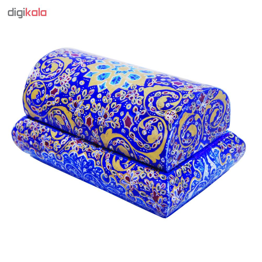 جعبه جواهرات استخوانی مدل تذهیب  کد 1232