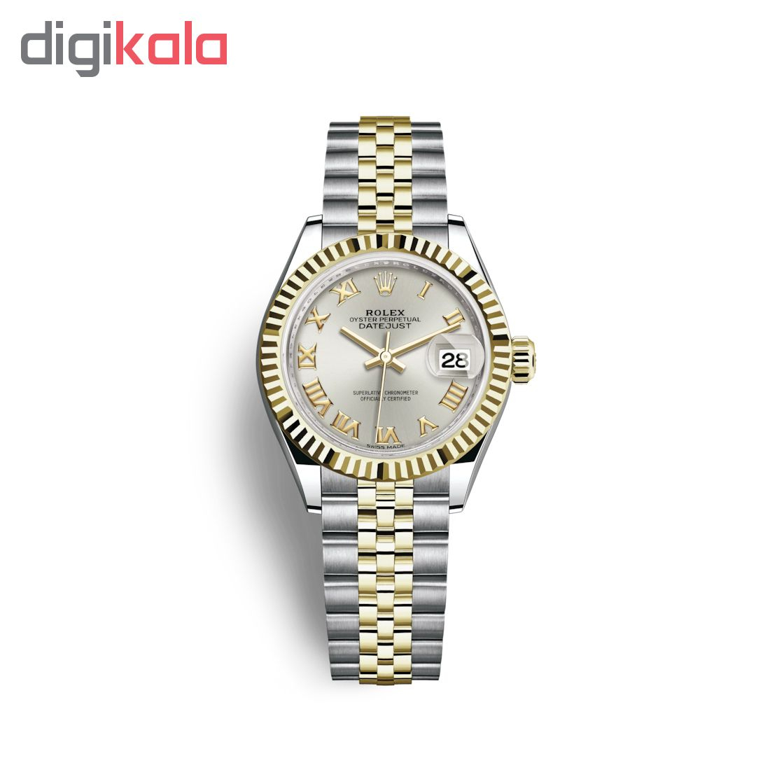 ساعت مچی عقربه ای زنانه مدل دیت جاست کد HC2022