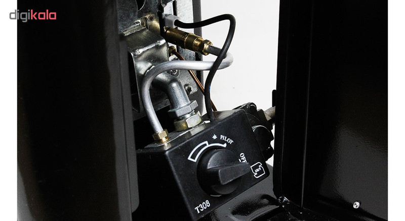 بخاری گازی مروارید سوز طرح گرافیکی مدل 8000