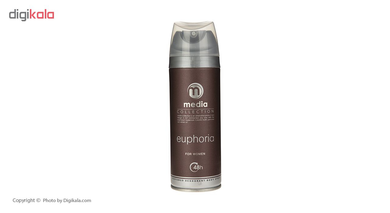 اسپری زنانه مدیا مدل Ephoria حجم 200 میلی لیتر