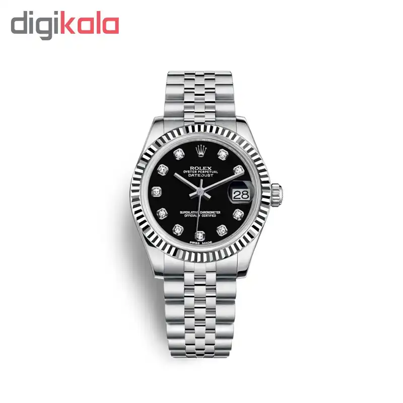 ساعت مچی عقربه ای زنانه مدل دیت جاست کد HC2079