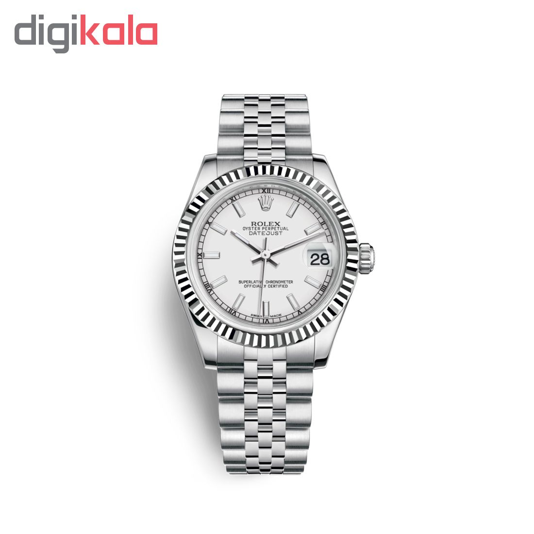 ساعت مچی عقربه ای زنانه مدل دیت جاست کد HC2085