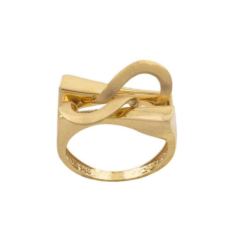 انگشتر طلا 18 عیار زنانه کد R137