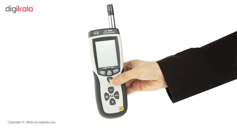 رطوبت سنج و دماسنج سی ای ام مدل DT-8896