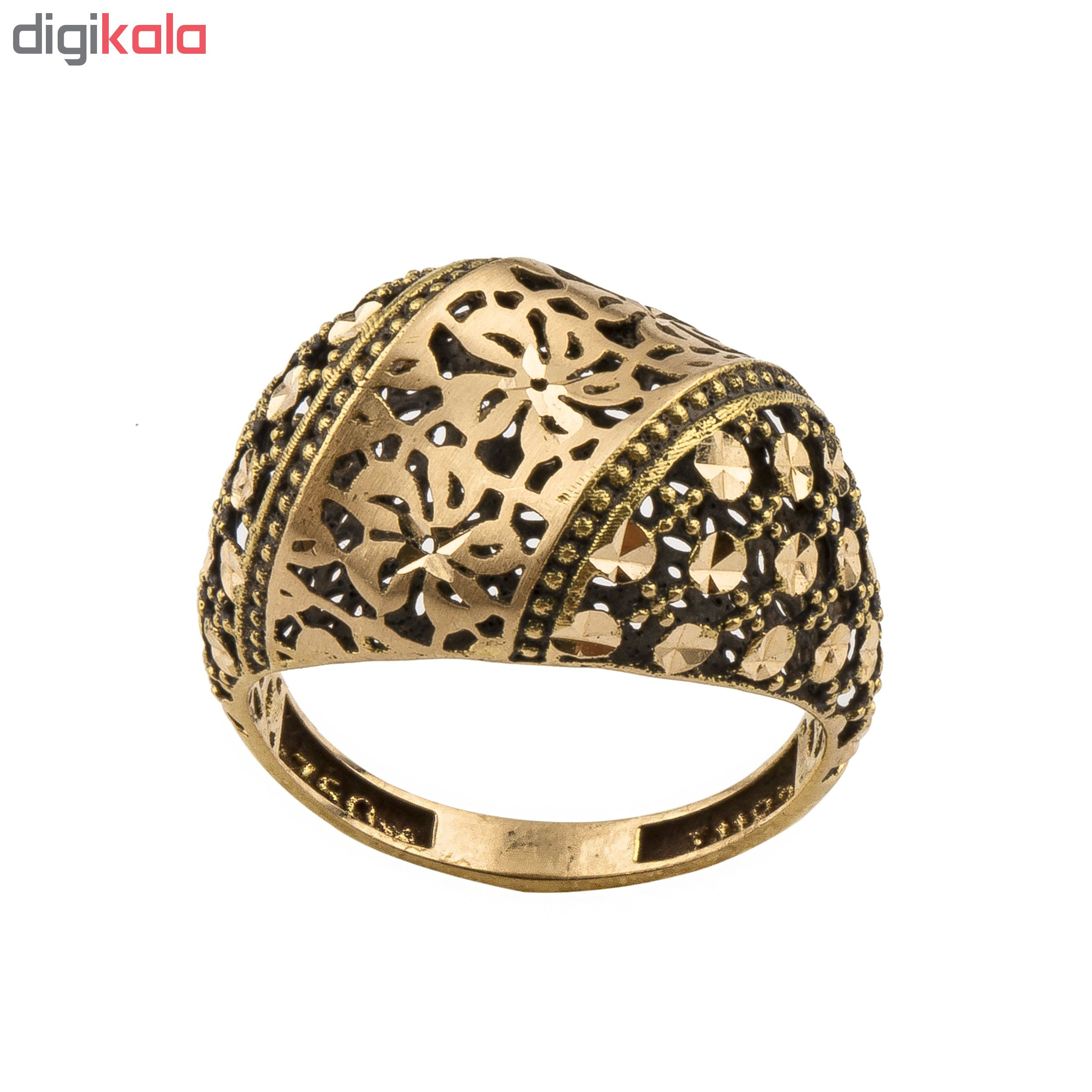 انگشتر طلا 18 عیار زنانه کد R166